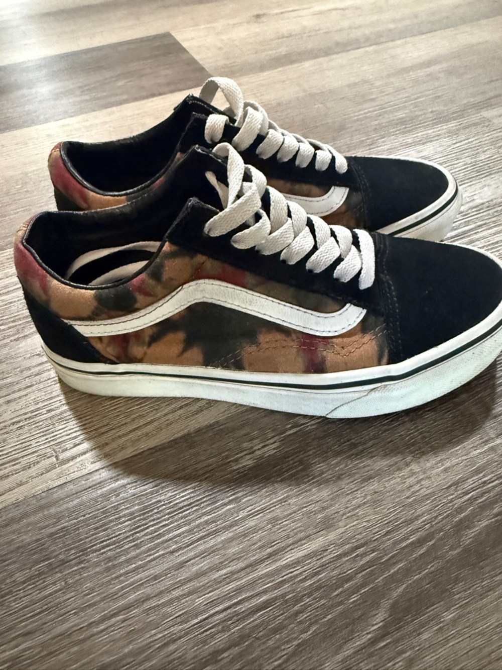 Vans Tie dye Camouflage Low-Top Sneakers